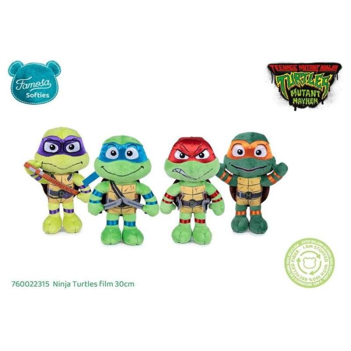 Peluche ninja toartugas ninja 30cm - modelos surtidos 4 Peluche ninja toartugas ninja 30cm - modelos surtidos 4