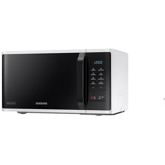 Microondas SAMSUNG Solo - Blanco - 23 L - 800 W - Cavidad cerámica esmaltada 4 Microondas SAMSUNG Solo - Blanco - 23 L - 800 W - Cavidad cerámica esmaltada 4