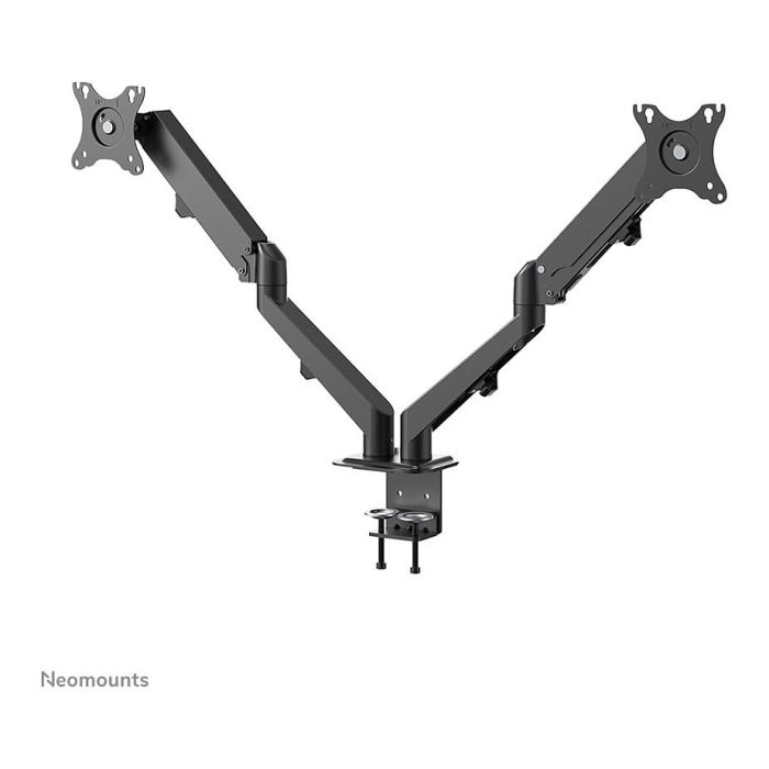 Neomounts DS70-700BL2 Soporte para Monitor de 17-27 Pulgadas, Brazo con Resorte de Gas, Abrazadera para Escritorio, Negro