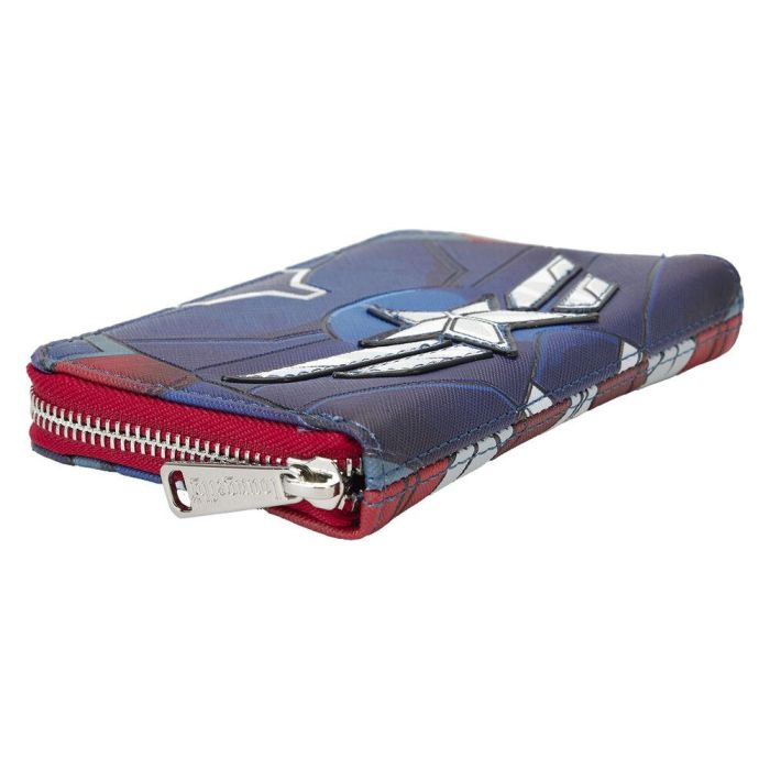 Cartera Brave New World Capitan America Marvel Loungefly 4