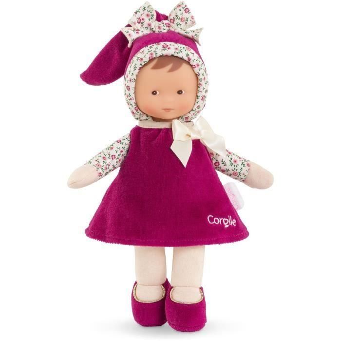 Corolle COR4062013010199 Doudou Miss Rose Grenadine 25 cm con aroma a vainilla desde el nacimiento Corolle COR4062013010199 Doudou Miss Rose Grenadine 25 cm con aroma a vainilla desde el nacimiento
