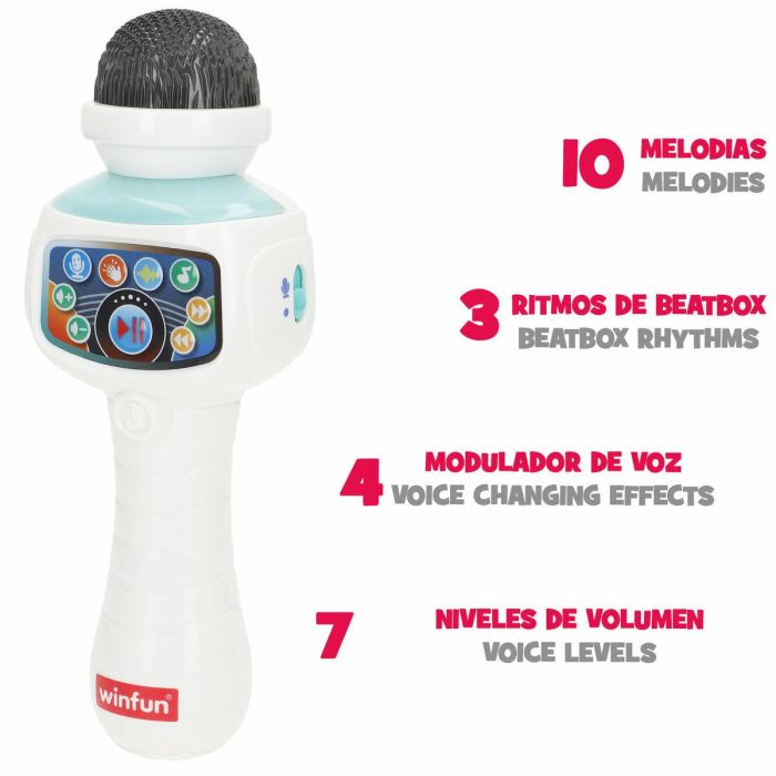 Micrófono Karaoke Winfun 2 Unidades 2 Micrófono Karaoke Winfun 2 Unidades 2