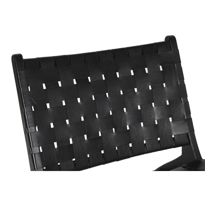 Silla de Comedor DKD Home Decor Negro 65 x 79 x 70 cm 2