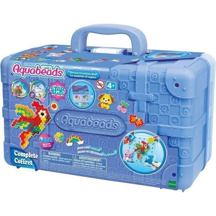 Aquabeads 31967 Caso de Expertos - Kit de Manualidades con Perlas para Crear Diseños - Incluye 1400 Perlas Aquabeads 31967 Caso de Expertos - Kit de Manualidades con Perlas para Crear Diseños - Incluye 1400 Perlas