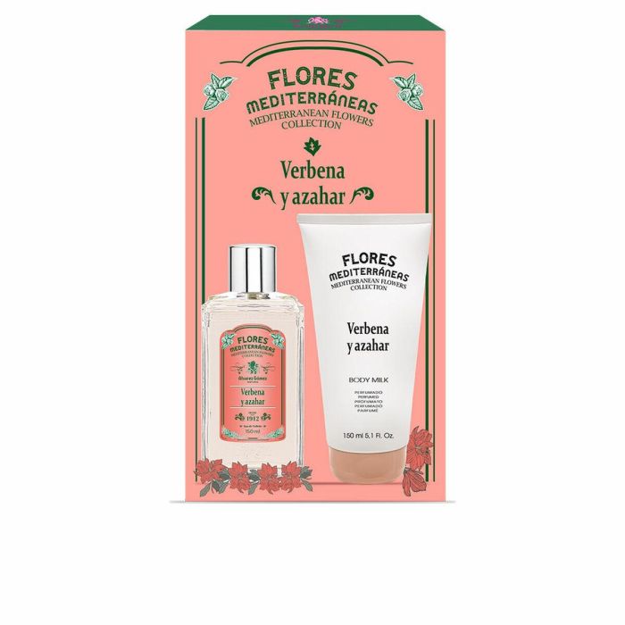 Alvarez Gomez Agua Fresca Flores Mediterráneas Verbena y Azahar Estuche 2 pz: EDT 150ml + Loción Corporal 150ml