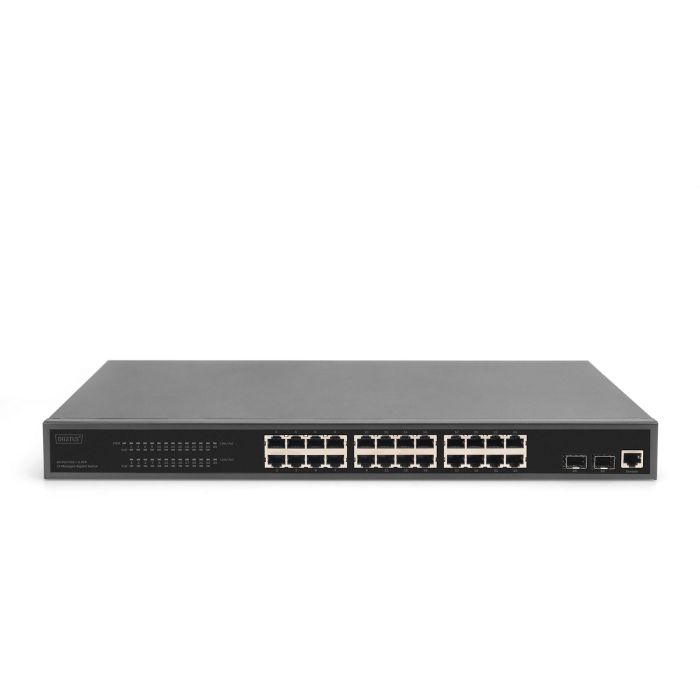 Digitus Switch Gestionado L2 de 24 Puertos Gigabit Ethernet PoE 10/100/1000 Montaje en Rack 2
