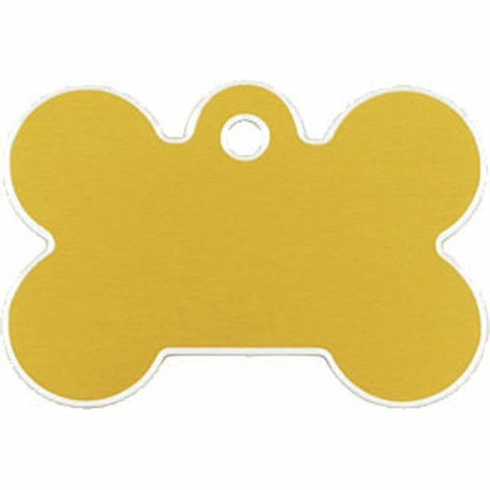 Placa identificativa Imarc Bone Amarillo Dorado 1