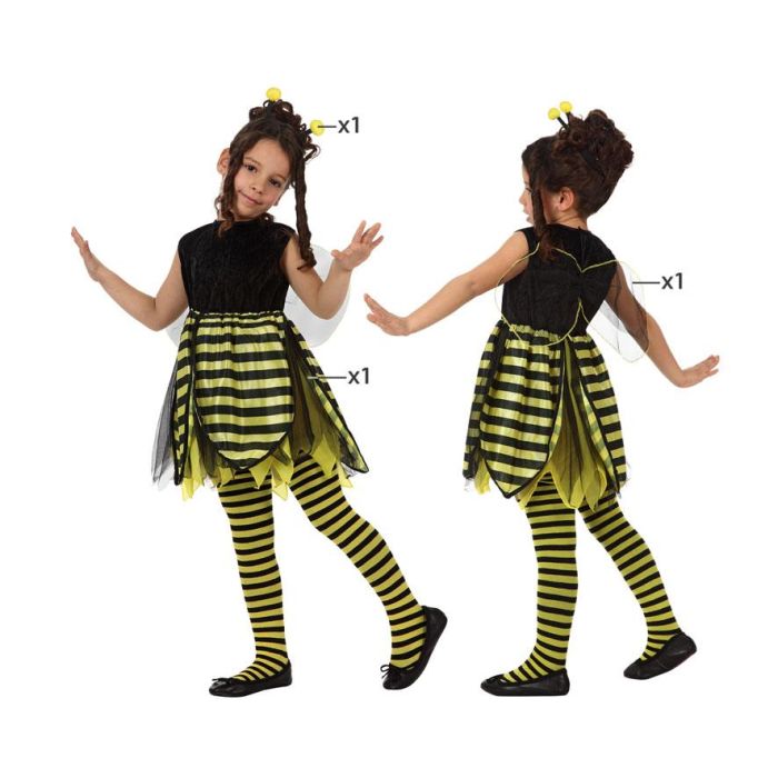 Disfraz Abeja Niña Infantil Amarillo Negro 10-12 Años Disfraz Abeja Niña Infantil Amarillo Negro 10-12 Años