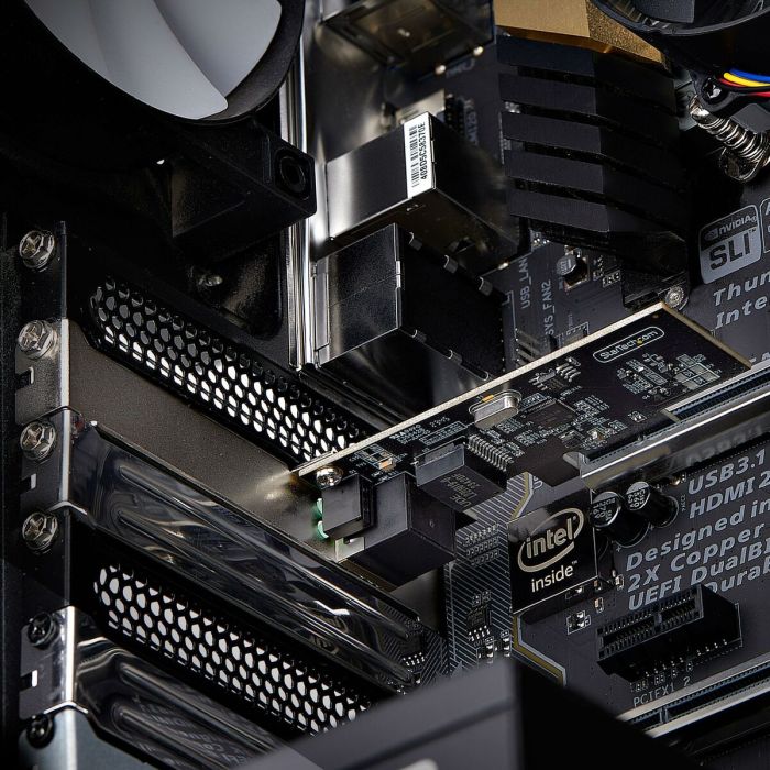 Cable USB Startech PR12GI-NETWORK-CARD Negro 9