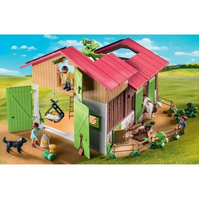Playmobil PL71304 Granja con Paneles Solares - Set de Construcción Temática 'La Vida en la Granja' 3