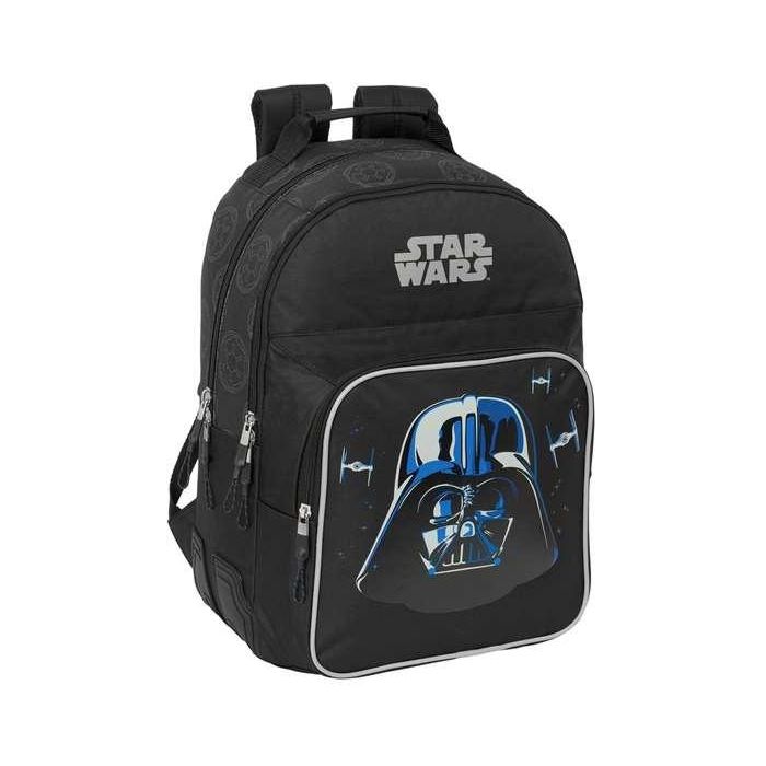 Mochila Escolar Star Wars Rebellion Negro 32 x 42 x 15 cm