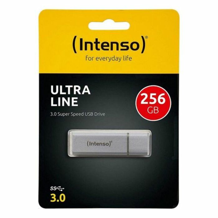 Pendrive INTENSO 3531492 USB 3.0 256 GB Plateado Plata 256 GB Memoria USB 1