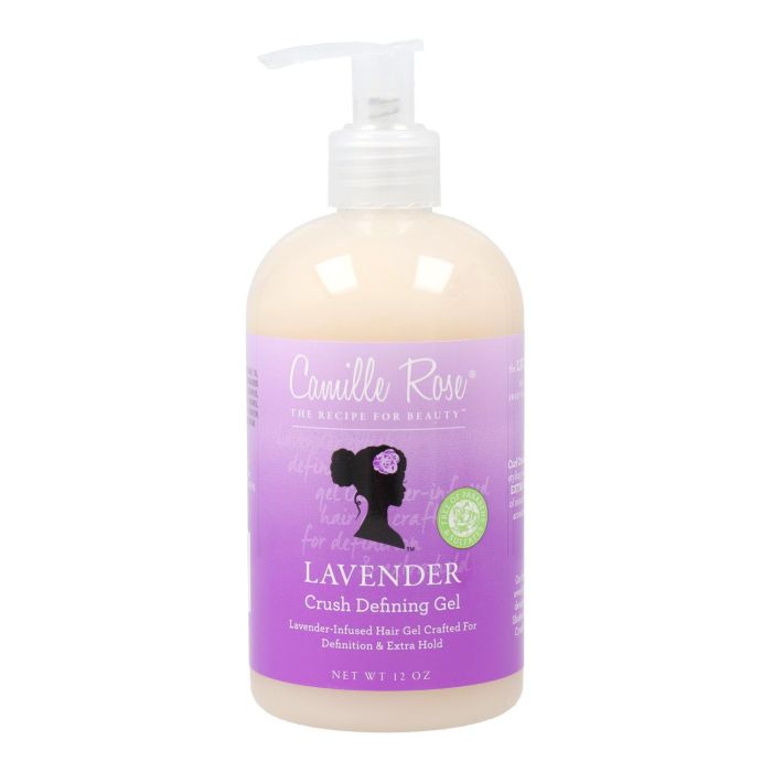 Camille Rose Gel definidor de máxima fijación Lavender Crush 355Ml