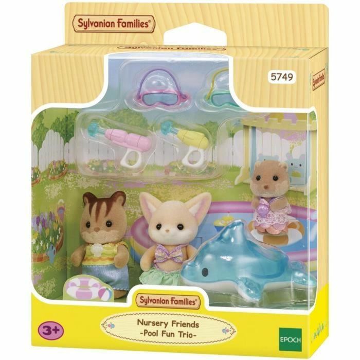 SYLVANIAN FAMILIES 5749 - El trío de bebés en la piscina