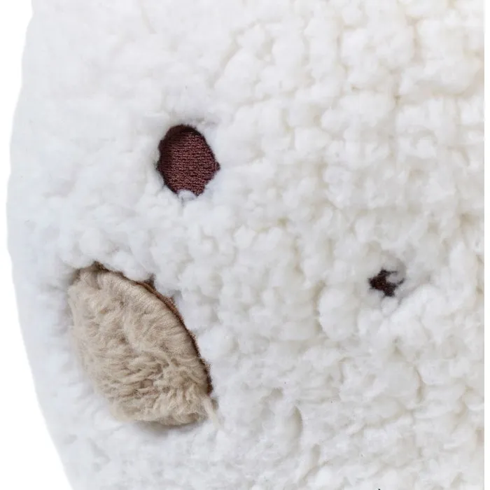 Tineo - TIN3275052061638 - Almohada de maternidad 3 en 1, tipo cuna o cojín de lactancia, con funda de tejido Sherpa y estampado Seal