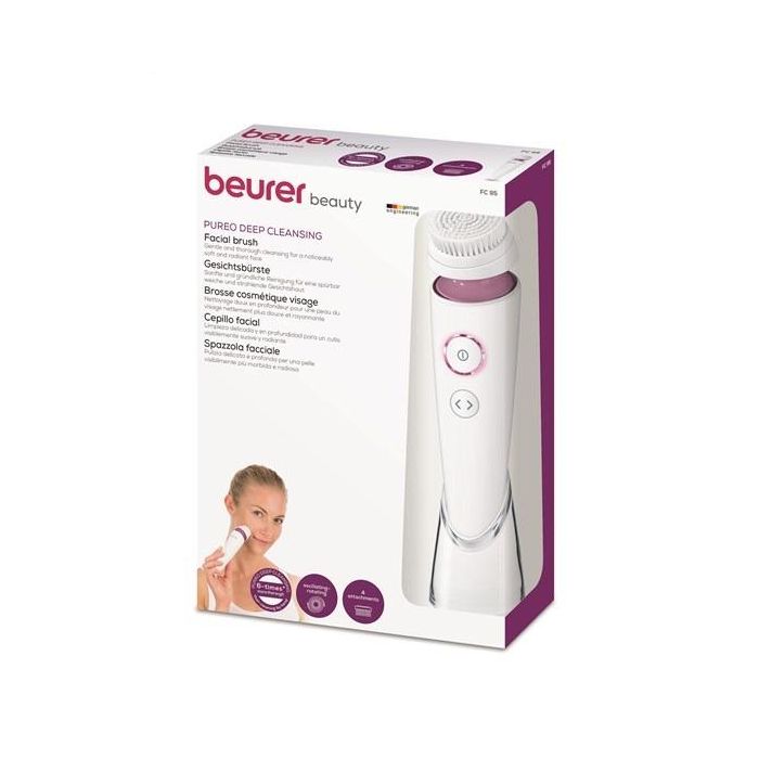 Beurer FC-95 Cepillo Facial Sónico con 4 Accesorios para Limpieza Profunda 18 Beurer FC-95 Cepillo Facial Sónico con 4 Accesorios para Limpieza Profunda 18