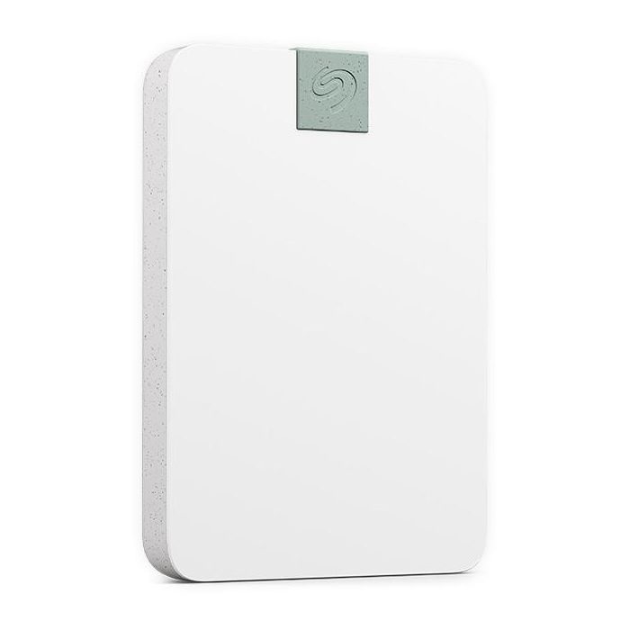 Seagate Disco Duro Externo 2TB Backup Plus Ultra Touch 2.5" USB-C 3.2 Gen 1 para PC y Mac con AES 256-bit Blanco