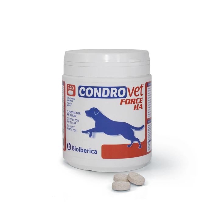 Condrovet Force HA 240 Comprimidos - Condroprotector para Perros con Problemas Articulares