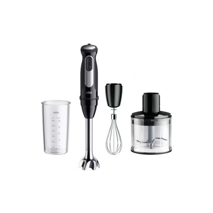 Batidora de mano Braun MultiQuick 5 Pro Hand Blender MQ 55236 M/ 1000W/ 26 Velocidades 0 Batidora de mano Braun MultiQuick 5 Pro Hand Blender MQ 55236 M/ 1000W/ 26 Velocidades 0