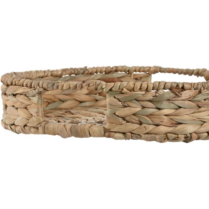Bandeja Tropical DKD Home Decor Natural 40 x 9 x 40 cm Set de 2 1 Bandeja Tropical DKD Home Decor Natural 40 x 9 x 40 cm Set de 2 1