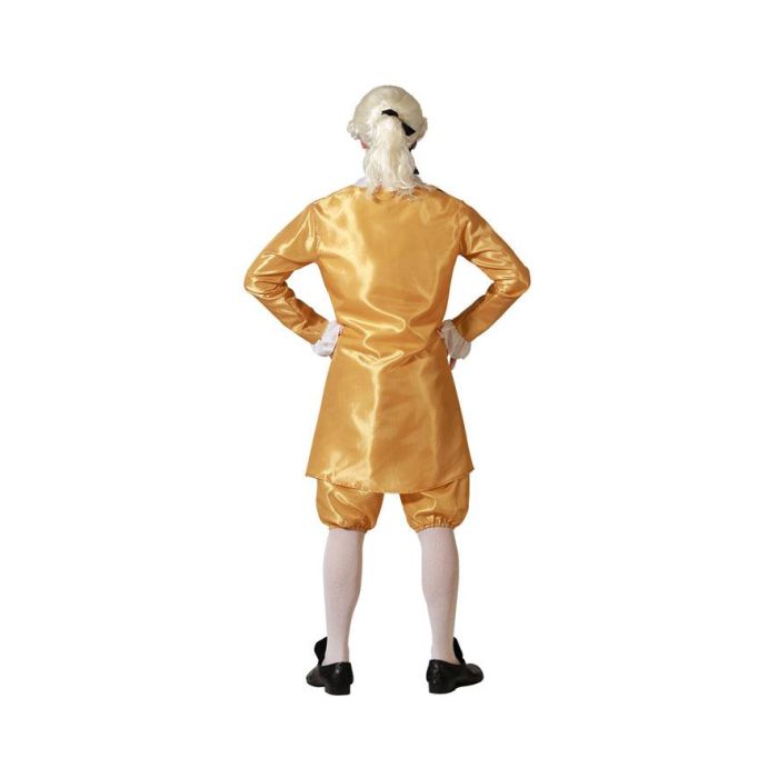 Disfraz Cortesano Barroco Dorado Hombre Adulto XXL 2 Disfraz Cortesano Barroco Dorado Hombre Adulto XXL 2