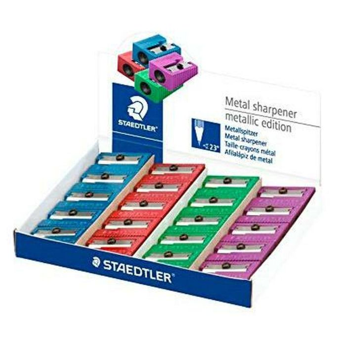 Sacapuntas Staedtler Metal (20 Unidades) 1 Sacapuntas Staedtler Metal (20 Unidades) 1