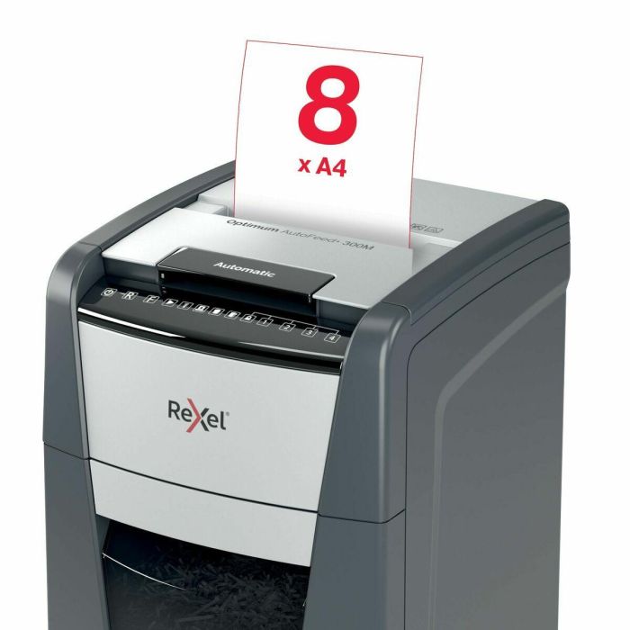 Trituradora de Papel Micro Corte Rexel Optimum Auto+ 300M 60 L 3 Trituradora de Papel Micro Corte Rexel Optimum Auto+ 300M 60 L 3