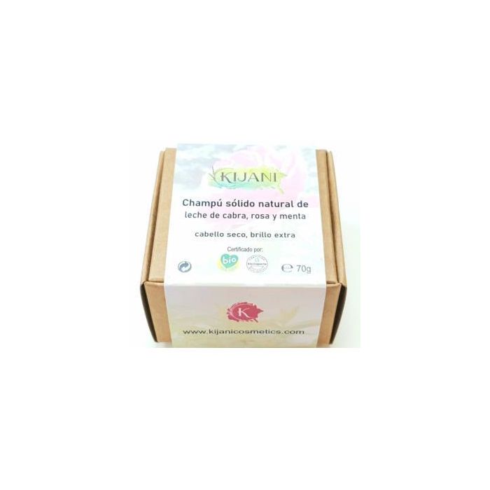 Champu Solido Cabello Seco Leche De Cabra 70Gr.