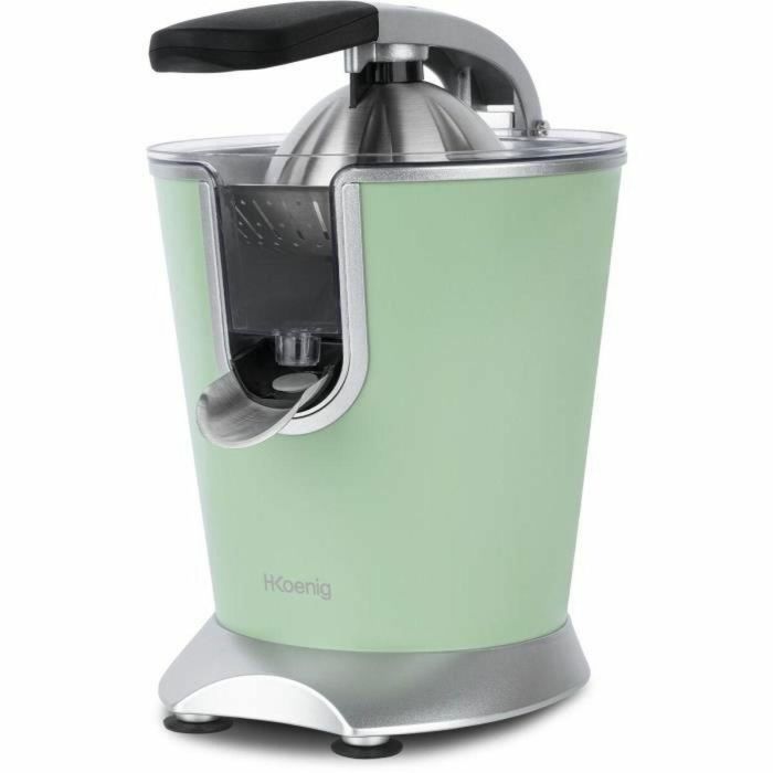 Hkoenig AGR88 Exprimidor de cítricos Profesional 160W con Brazo Articulado, Antigoteo, Acero Inoxidable y Libre de BPA 1 Hkoenig AGR88 Exprimidor de cítricos Profesional 160W con Brazo Articulado, Antigoteo, Acero Inoxidable y Libre de BPA 1