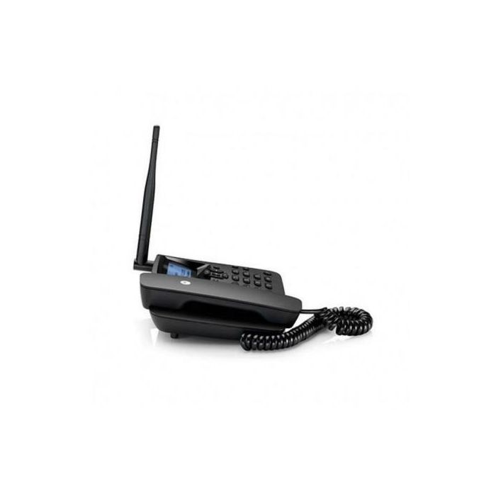 Motorola Teléfono Fijo FW200 L con SIM 2G GSM y Batería Auxiliar Negro 2 Motorola Teléfono Fijo FW200 L con SIM 2G GSM y Batería Auxiliar Negro 2