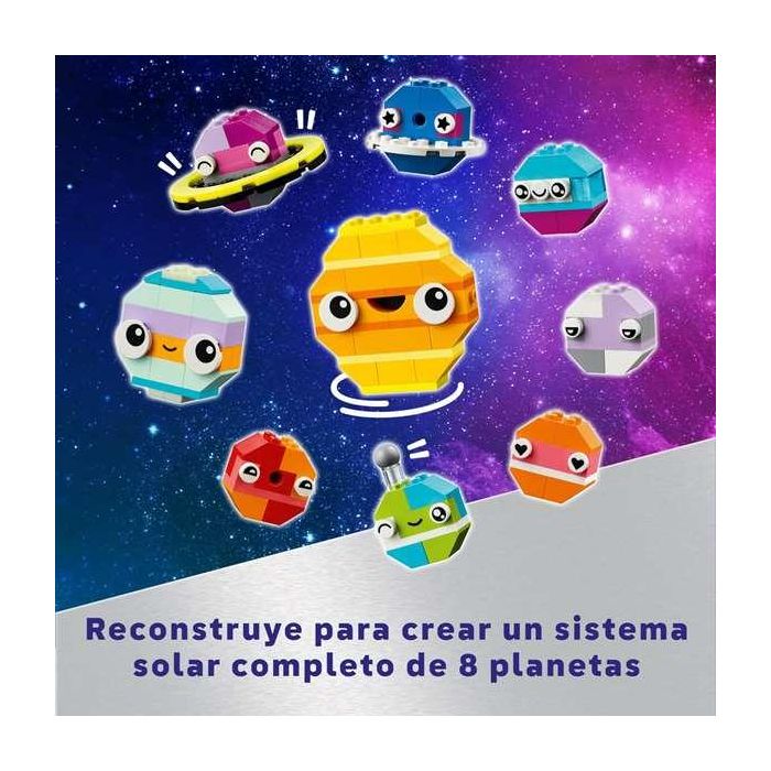 Juego de construccion planetas espaciales creativos lego classic 9