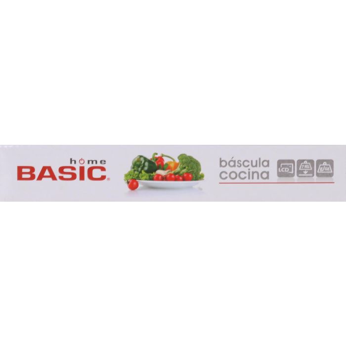 Basic Home Báscula Cocina Digital 7 kg, 18.5 x 24.5 cm (6 Unidades) 6