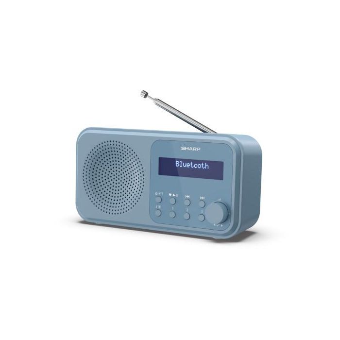 Sharp DR-P420(BL) Radio Portátil Digital Azul con DAB, DAB+, FM y Bluetooth 5.0 1 Sharp DR-P420(BL) Radio Portátil Digital Azul con DAB, DAB+, FM y Bluetooth 5.0 1
