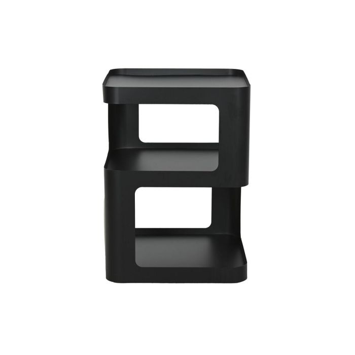 Mesita Auxiliar Urban DKD Home Decor Negro 40 x 54 x 40 cm