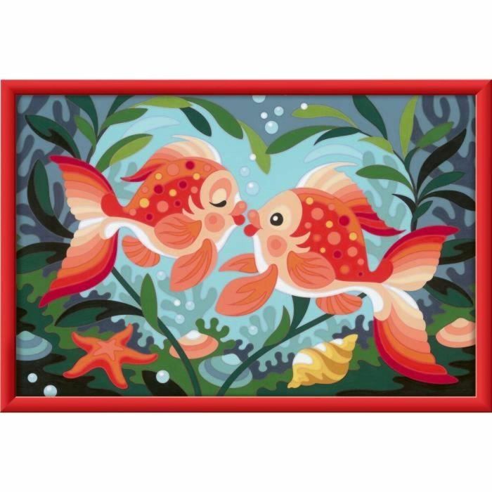 CreArt Kids - Kit de pintura por números "Besos de pez" (31 x 21 cm), 25853, Ravensburger 2 CreArt Kids - Kit de pintura por números "Besos de pez" (31 x 21 cm), 25853, Ravensburger 2