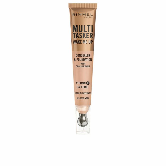 Rimmel London MULTITASKER WAKE ME UP corrector y base de maquillaje #Rose Ivory 20 ml Rimmel London MULTITASKER WAKE ME UP corrector y base de maquillaje #Rose Ivory 20 ml