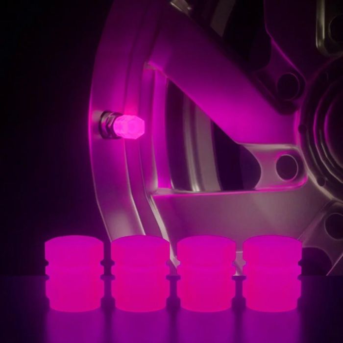 Tapones Valvula Led Rosa OCCLEV003 6