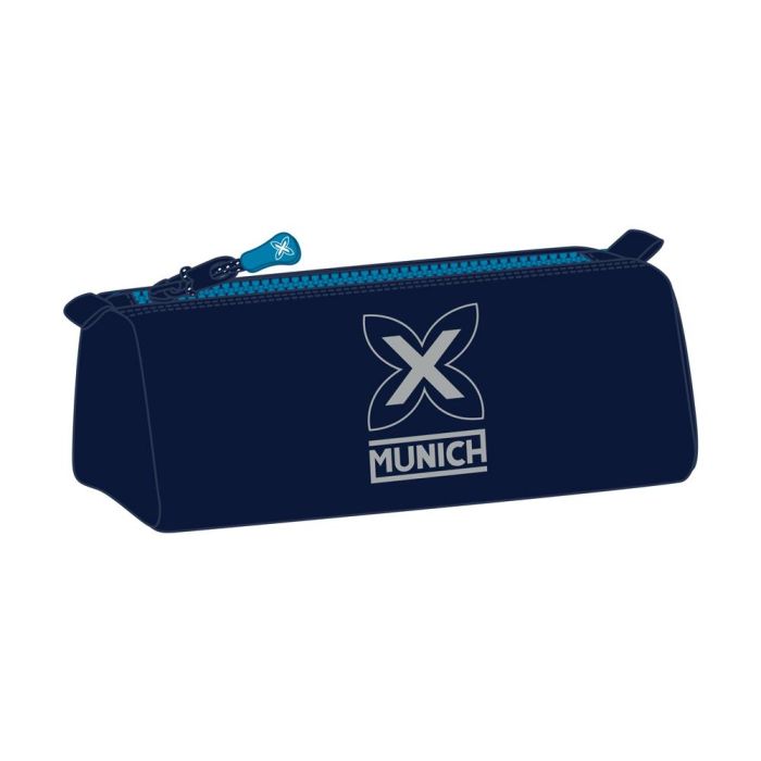 Estuche Escolar Munich Nautic Azul marino 21 x 8 x 7 cm