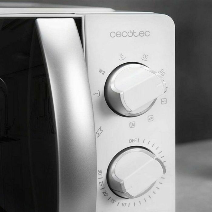Microondas con Grill Cecotec ProClean 2110 20 L 700W Blanco Multicolor 700 W 20 L 3 Microondas con Grill Cecotec ProClean 2110 20 L 700W Blanco Multicolor 700 W 20 L 3