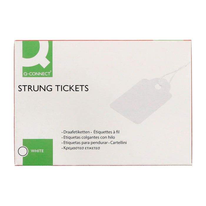 Q-connect Etiquetas Colgantes 45x65 mm Caja de 400 Unidades 5