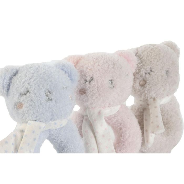 Peluche Sonajero Home ESPRIT 12 x 7 x 17 cm (3 Unidades) 2