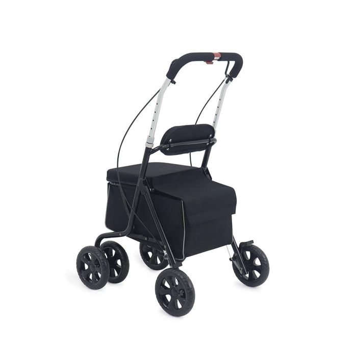 Rolser Carro de la compra con asiento plegable kadira ln, 4 ruedas, 100kg carga max 2
