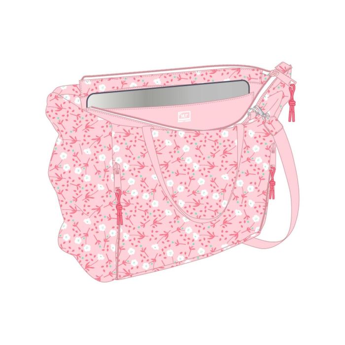 Maletín para Portátil Miffy Flores 40 x 31 x 17 cm 1 Maletín para Portátil Miffy Flores 40 x 31 x 17 cm 1