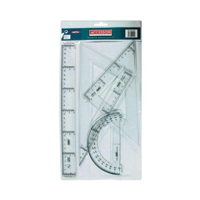 Conjunto dibujo escolar transparente 1 Conjunto dibujo escolar transparente 1