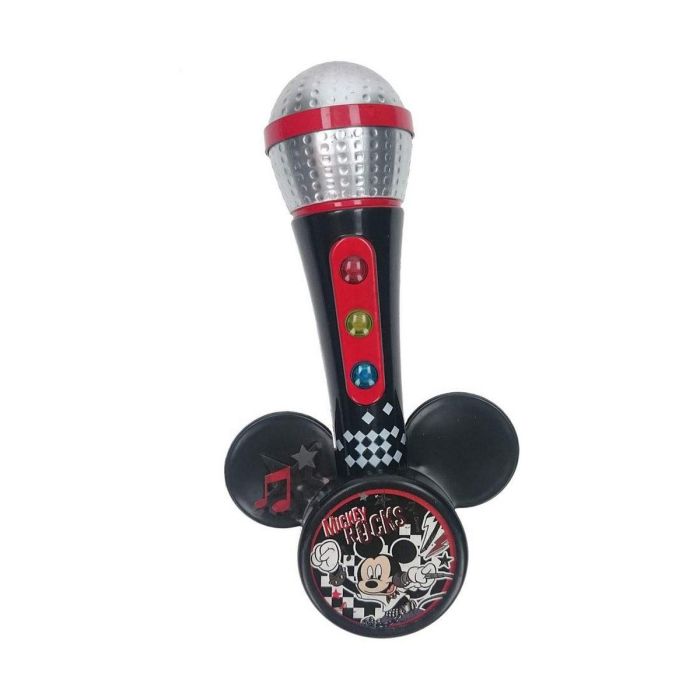 Micro de mano con amplificador y ritmos mickey Micro de mano con amplificador y ritmos mickey
