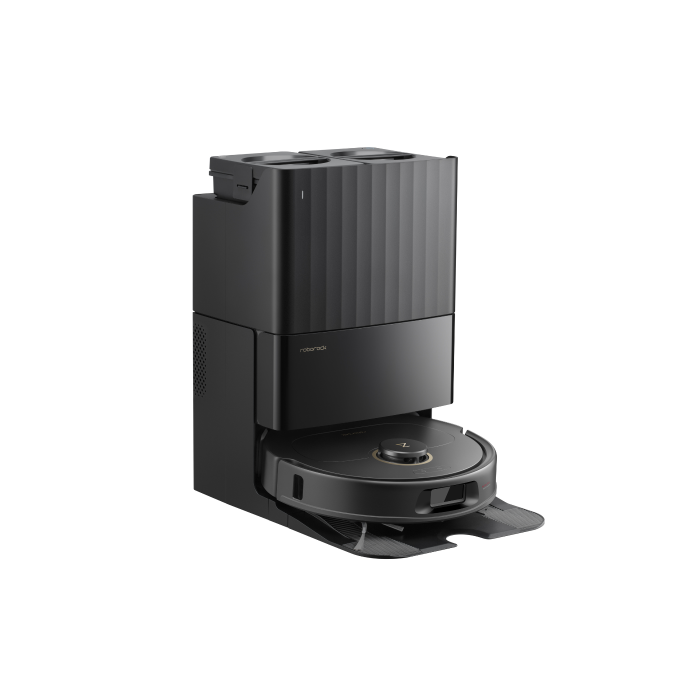 Roborock QREVO 5AE Robot Aspirador con Base 12000 Pa Mopa FlexiArm Doble Antienredos