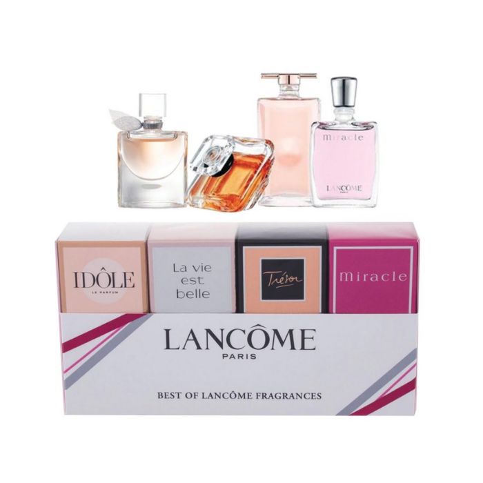 Lancôme Idôle Le Parfum Eau de Parfum Pack con La Vie Est Belle Eau de Parfum 19 ml, Trésor Eau de Parfum 19 ml y Miracle 19 ml