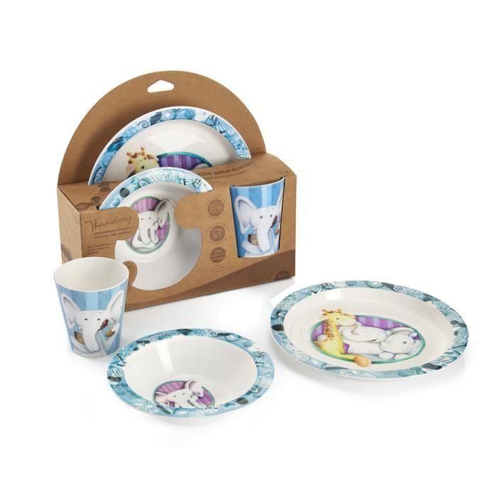 Thermobaby Set Completo de Alimentación Infantil: Elevador de Silla, Cajas de Conservación, Platos Microondas y Babero Semirrígido 4 Thermobaby Set Completo de Alimentación Infantil: Elevador de Silla, Cajas de Conservación, Platos Microondas y Babero Semirrígido 4