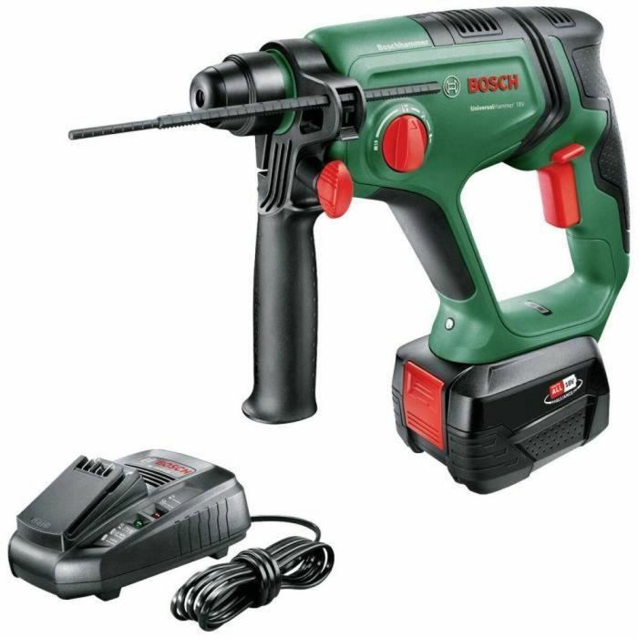 Bosch AUC4053423233353 UniversalHammer Taladro Percutor 18V con 1 batería 4.0Ah y cargador AL 18V-30 0 Bosch AUC4053423233353 UniversalHammer Taladro Percutor 18V con 1 batería 4.0Ah y cargador AL 18V-30 0
