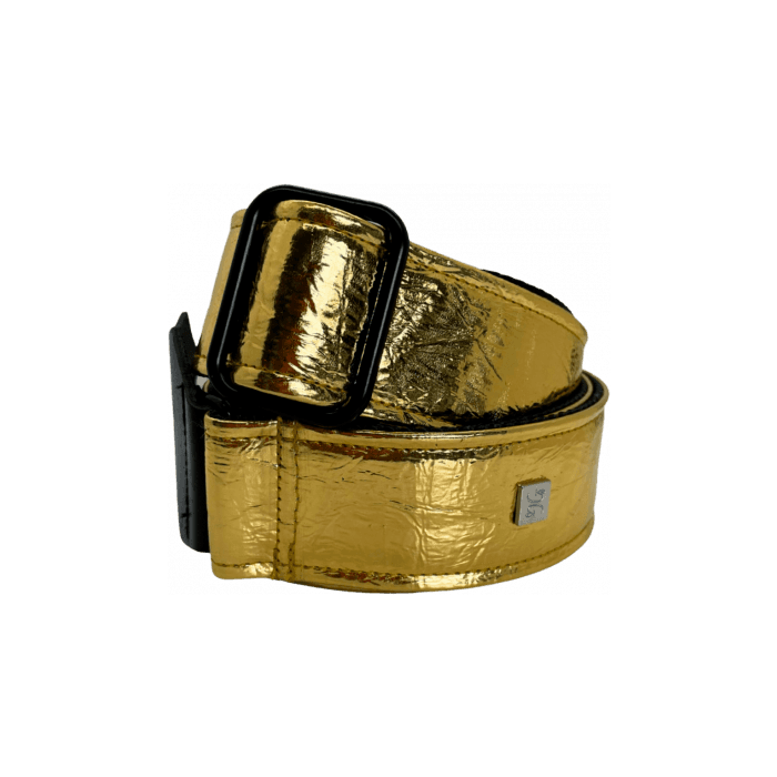 GETM Correa Guitarra Bajo Distressed Vernice Gold Ajustable 165cm Polipiel Nailon Piel 1 GETM Correa Guitarra Bajo Distressed Vernice Gold Ajustable 165cm Polipiel Nailon Piel 1